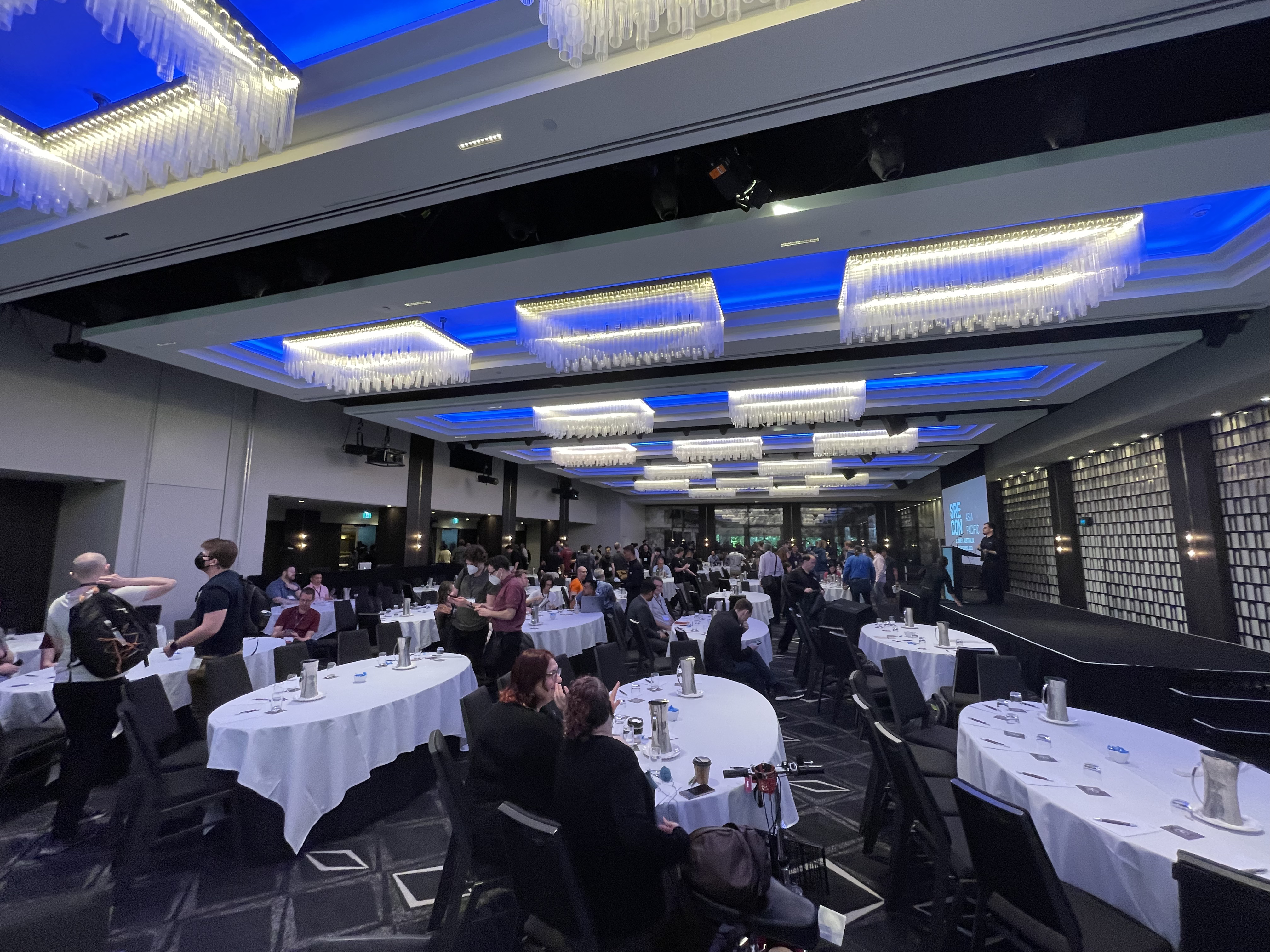 The main hall at Sheraton Grand Sydney Hyde Park